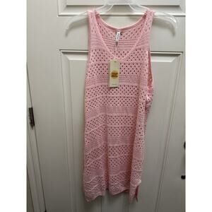 Sokotoo Knitted Summer Dress Swim Shot Cover Up Beach Or Pool Women’s Size XL